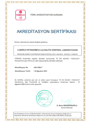 ACCREDITATION CERTIFICATE