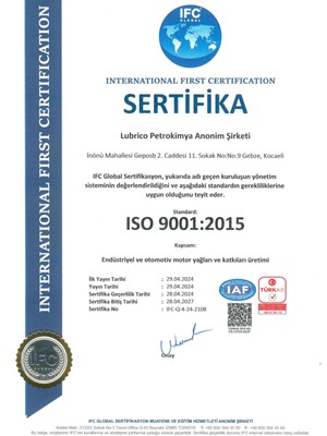ISO 9001: 2015
