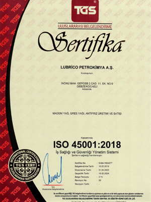 ISO 45001: 2018