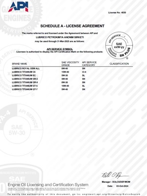 EOLCS Certificate