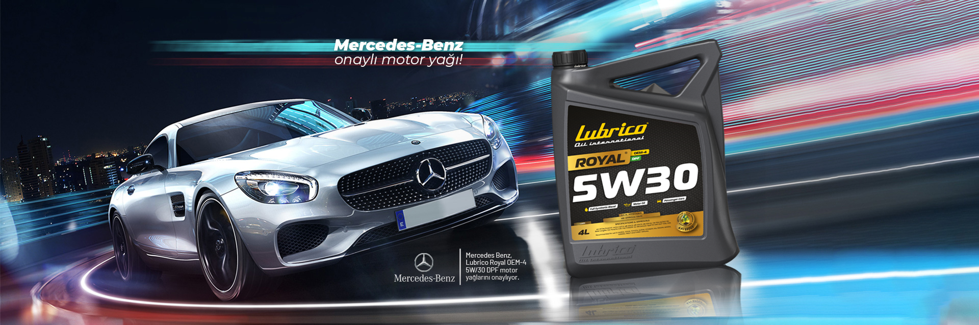 Mercedes-Benz onaylı motor yağı!