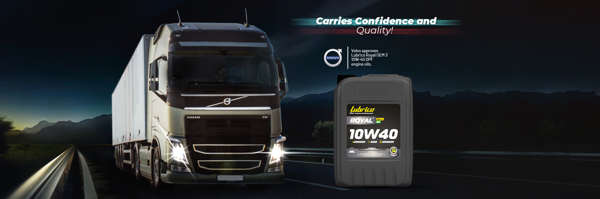 Carries confidence and quality!